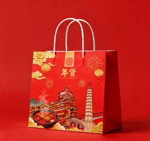 紙質特色火鍋手提袋定制